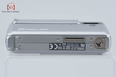 【中古】CASIO カシオ EXILIM Hi-ZOOM EX-V8 シルバー コンパクトデジタルカメラ 元箱付き