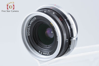 【中古】Voigtlander フォクトレンダー SC SKOPAR 25mm f/4 ニコンSマウント用