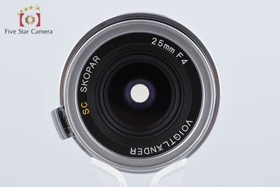 【中古】Voigtlander フォクトレンダー SC SKOPAR 25mm f/4 ニコンSマウント用