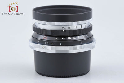 【中古】Voigtlander フォクトレンダー SC SKOPAR 25mm f/4 ニコンSマウント用