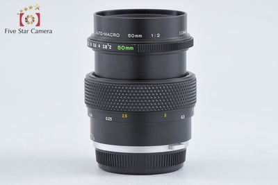 【中古】OLYMPUS オリンパス ZUIKO AUTO-MACRO 50mm f/2
