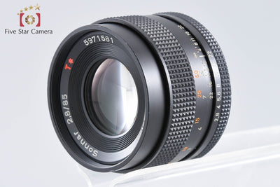 【中古】CONTAX コンタックス Carl Zeiss Sonnar 85mm f/2.8 T* AEG