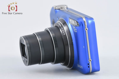 【中古】FUJIFILM 富士フイルム FinePix T300 ブルー コンパクトデジタルカメラ
