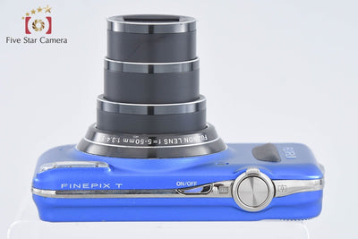 【中古】FUJIFILM 富士フイルム FinePix T300 ブルー コンパクトデジタルカメラ