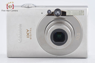 【中古】Canon キヤノン IXY DIGITAL 25 IS シルバー コンパクトデジタルカメラ