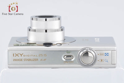 【中古】Canon キヤノン IXY DIGITAL 25 IS シルバー コンパクトデジタルカメラ