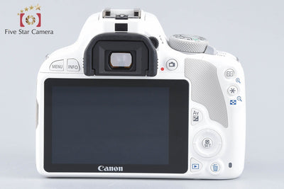 【中古】Canon キヤノン EOS Kiss X7 ダブルレンズキット ホワイト 元箱付き