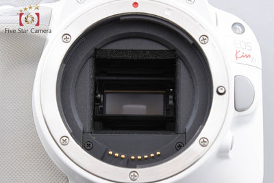 【中古】Canon キヤノン EOS Kiss X7 ダブルレンズキット ホワイト 元箱付き