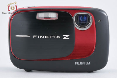 【中古】FUJIFILM 富士フイルム FinePix Z37 レッド＆ブラック コンパクトデジタルカメラ