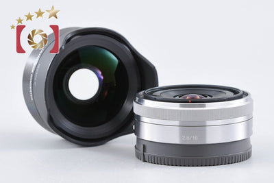 【中古】SONY ソニー E 16mm f/2.8 SEL16F28 + VCL-ECU2 ウルトラワイドコンバーター