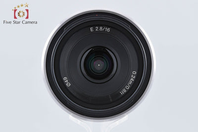 【中古】SONY ソニー E 16mm f/2.8 SEL16F28 + VCL-ECU2 ウルトラワイドコンバーター