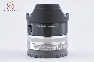 【中古】SONY ソニー E 16mm f/2.8 SEL16F28 + VCL-ECU2 ウルトラワイドコンバーター
