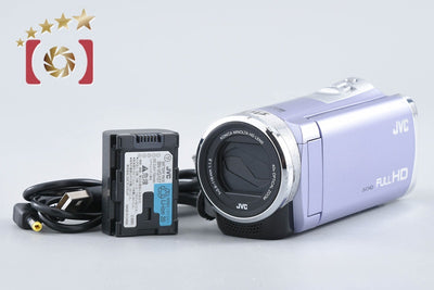【中古】JVC ケンウッド Everio GZ-HM33 バイオレット デジタルビデオカメラ