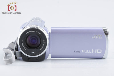【中古】JVC ケンウッド Everio GZ-HM33 バイオレット デジタルビデオカメラ