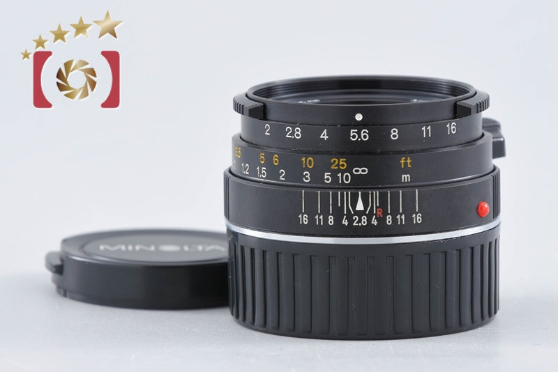【中古】MINOLTA ミノルタ M-ROKKOR 40mm f/2 ライカMマウント