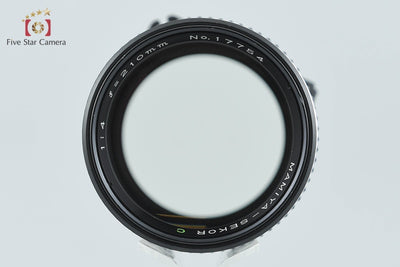 【中古】Mamiya マミヤ SEKOR C 210mm f/4 M645用