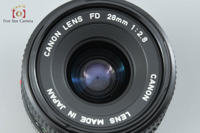 【中古】Canon キヤノン New FD 28mm f/2.8