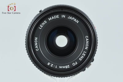 【中古】Canon キヤノン New FD 28mm f/2.8