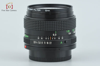 【中古】Canon キヤノン New FD 28mm f/2.8