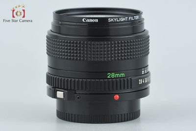 【中古】Canon キヤノン New FD 28mm f/2.8
