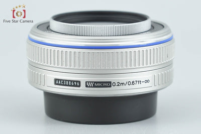 【中古】OLYMPUS オリンパス M.ZUIKO DIGITAL 17mm f/2.8 シルバー