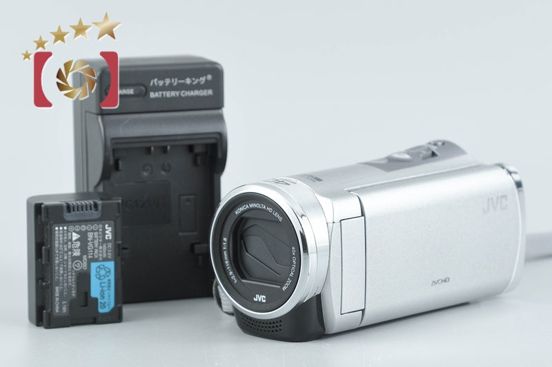 【中古】JVC ケンウッド Everio GZ-HM33 シルバー デジタルビデオカメラ