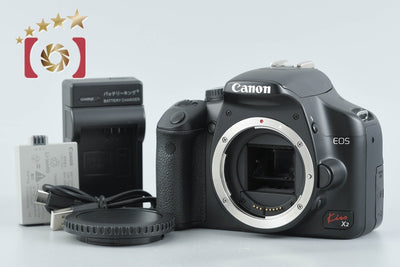 【中古】Canon キヤノン EOS Kiss X2 デジタル一眼レフカメラ シャッター回数僅少