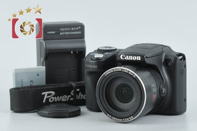 【中古】Canon キヤノン PowerShot SX510 HS ブラック コンパクトデジタルカメラ