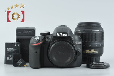 【中古】Nikon ニコン D3200 18-55 VR レンズキット ブラック