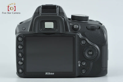 【中古】Nikon ニコン D3200 18-55 VR レンズキット ブラック