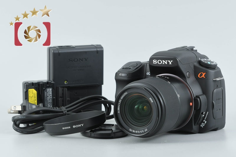 【中古】SONY ソニー α200 DSLR-A200 ズームレンズキット