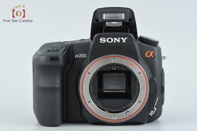 【中古】SONY ソニー α200 DSLR-A200 ズームレンズキット