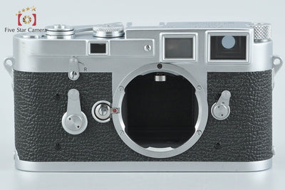【中古】Leica ライカ M3 ダブルストローク レンジファインダーカメラ 2026.9月 オーバーホール済み
