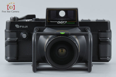 【中古】FUJIFILM 富士フイルム FUJICA Panorama G617 Professional 中判フィルムカメラ ケース付き