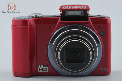 【中古】OLYMPUS オリンパス SZ-20 レッド コンパクトデジタルカメラ