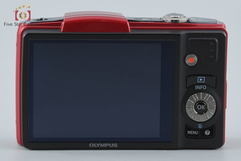 中古】OLYMPUS オリンパス SZ-20 レッド コンパクトデジタルカメラ