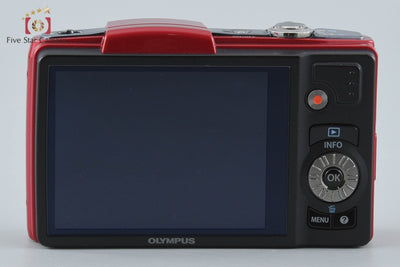 【中古】OLYMPUS オリンパス SZ-20 レッド コンパクトデジタルカメラ