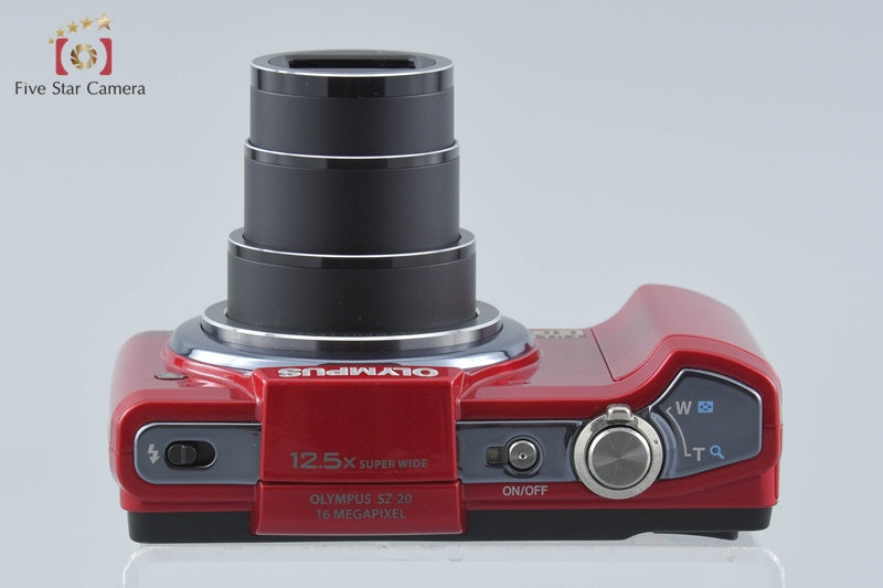 OLYMPUS SZ-20 赤 16メガピクセル コンパクトデジタルカメラ 中古】OLYMPUS オリンパス SZ-20 レッド コンパクトデジタルカメラ
