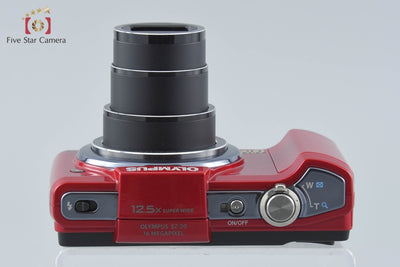 【中古】OLYMPUS オリンパス SZ-20 レッド コンパクトデジタルカメラ