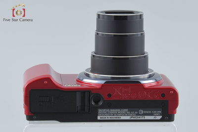【中古】OLYMPUS オリンパス SZ-20 レッド コンパクトデジタルカメラ