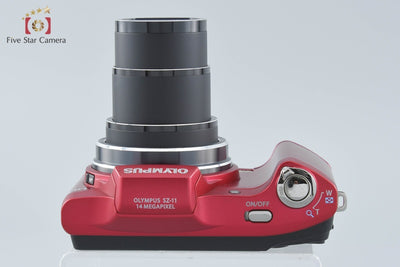 【中古】OLYMPUS オリンパス SZ-11 レッド コンパクトデジタルカメラ