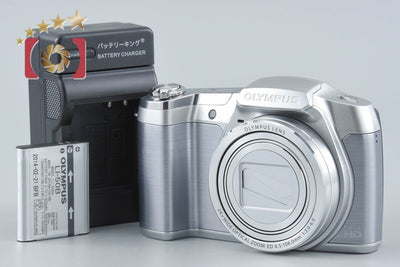 【中古】OLYMPUS オリンパス STYLUS SZ-16 シルバー コンパクトデジタルカメラ