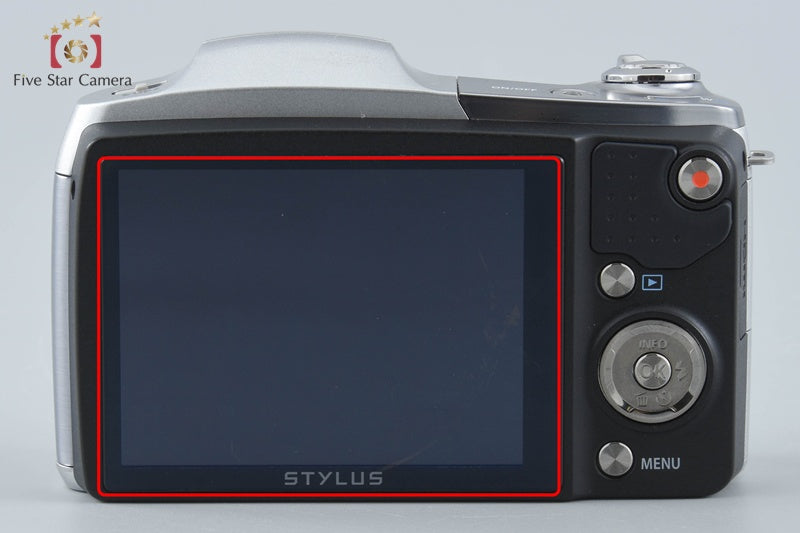 中古】OLYMPUS オリンパス STYLUS SZ-16 シルバー コンパクトデジタル