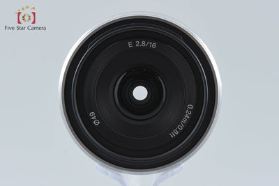 【中古】SONY ソニー E 16mm f/2.8 SEL16F28