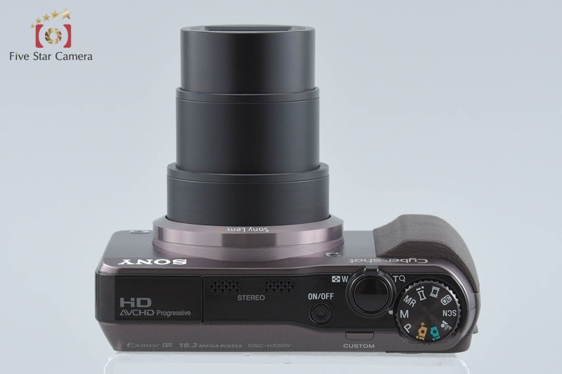 中古】SONY ソニー Cyber-shot DSC-HX30V ブラウン コンパクトデジタル
