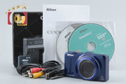 【中古】Nikon ニコン COOLPIX S9300 ネイビーブルー コンパクトデジタルカメラ 元箱付き