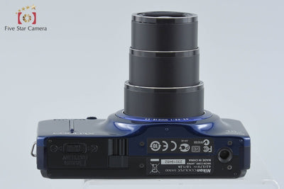 【中古】Nikon ニコン COOLPIX S9300 ネイビーブルー コンパクトデジタルカメラ 元箱付き