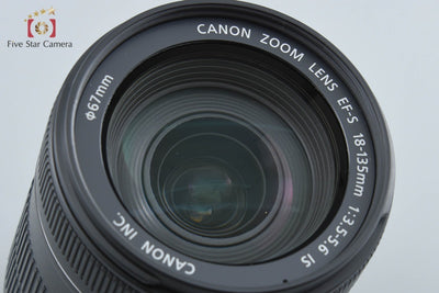 【中古】Canon キヤノン EF-S 18-135mm f/3.5-5.6 IS