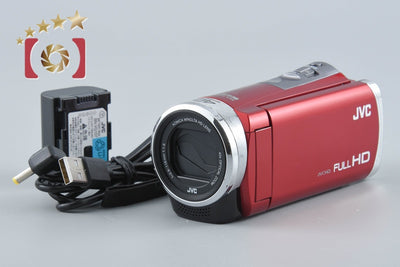 【中古】JVC ケンウッド Everio GZ-HM33 レッド デジタルビデオカメラ