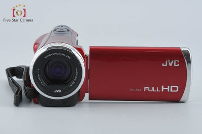 【中古】JVC ケンウッド Everio GZ-HM33 レッド デジタルビデオカメラ
